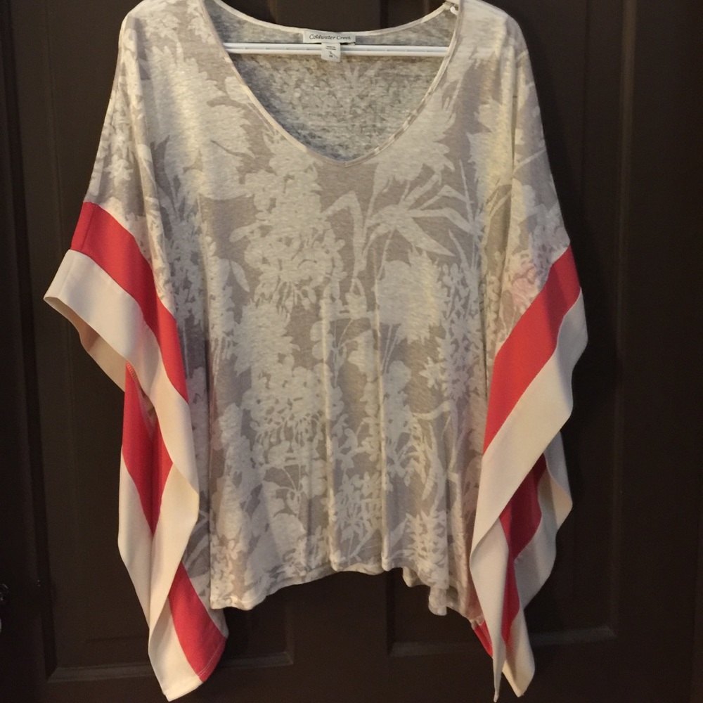 Coldwater Creek Fashion Top - size Large/14