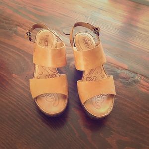 Born size 7 sandals
