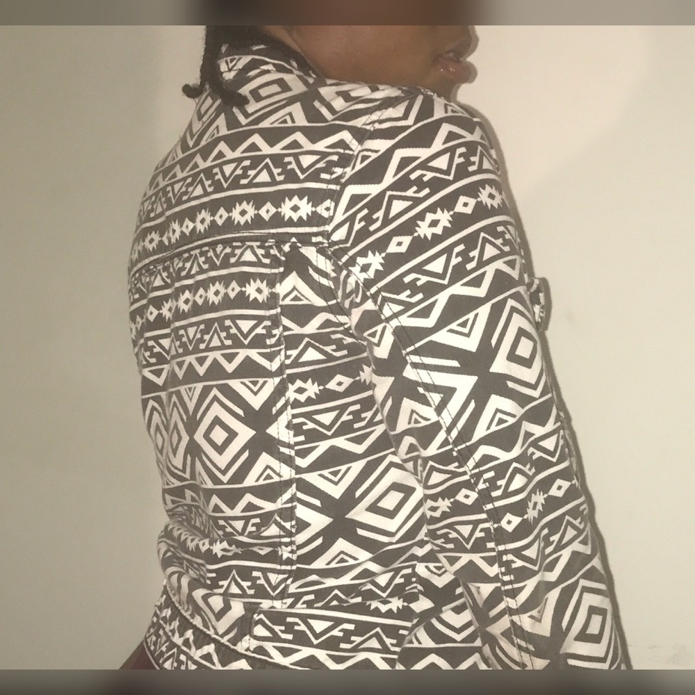 Vintage Aztec Jean Jacket