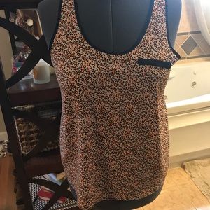 Cheetah print tank
