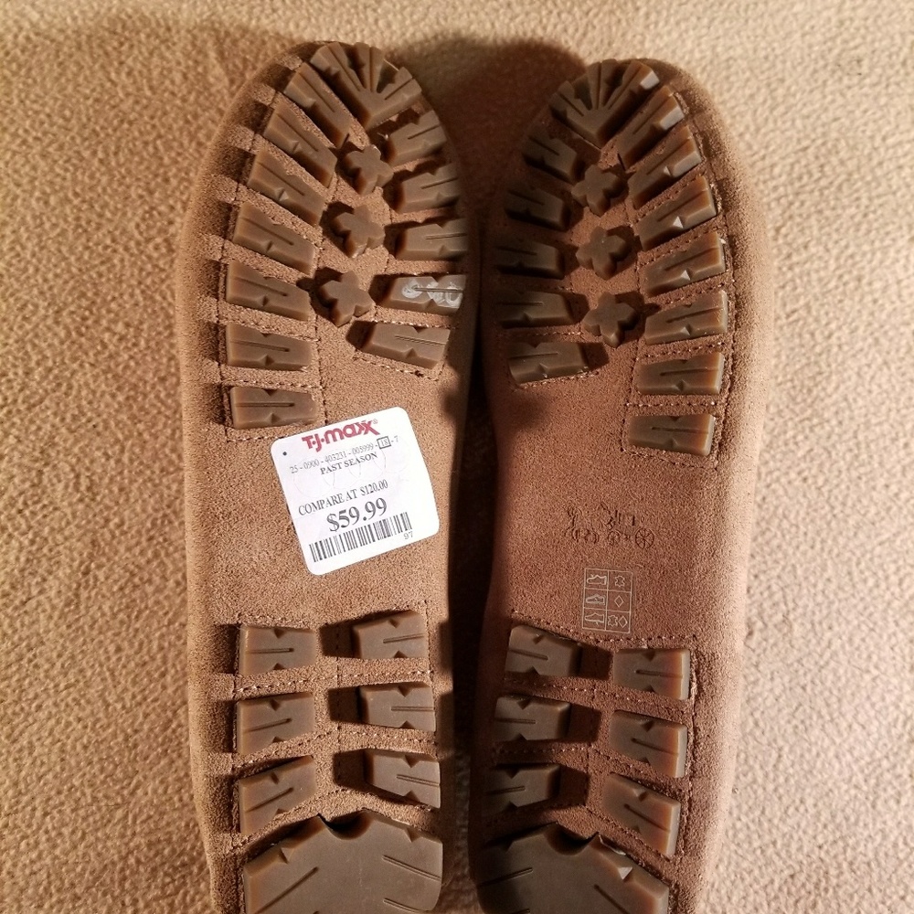 Brand New Coach Brown Sueude Loafers - Picture 5 of 5