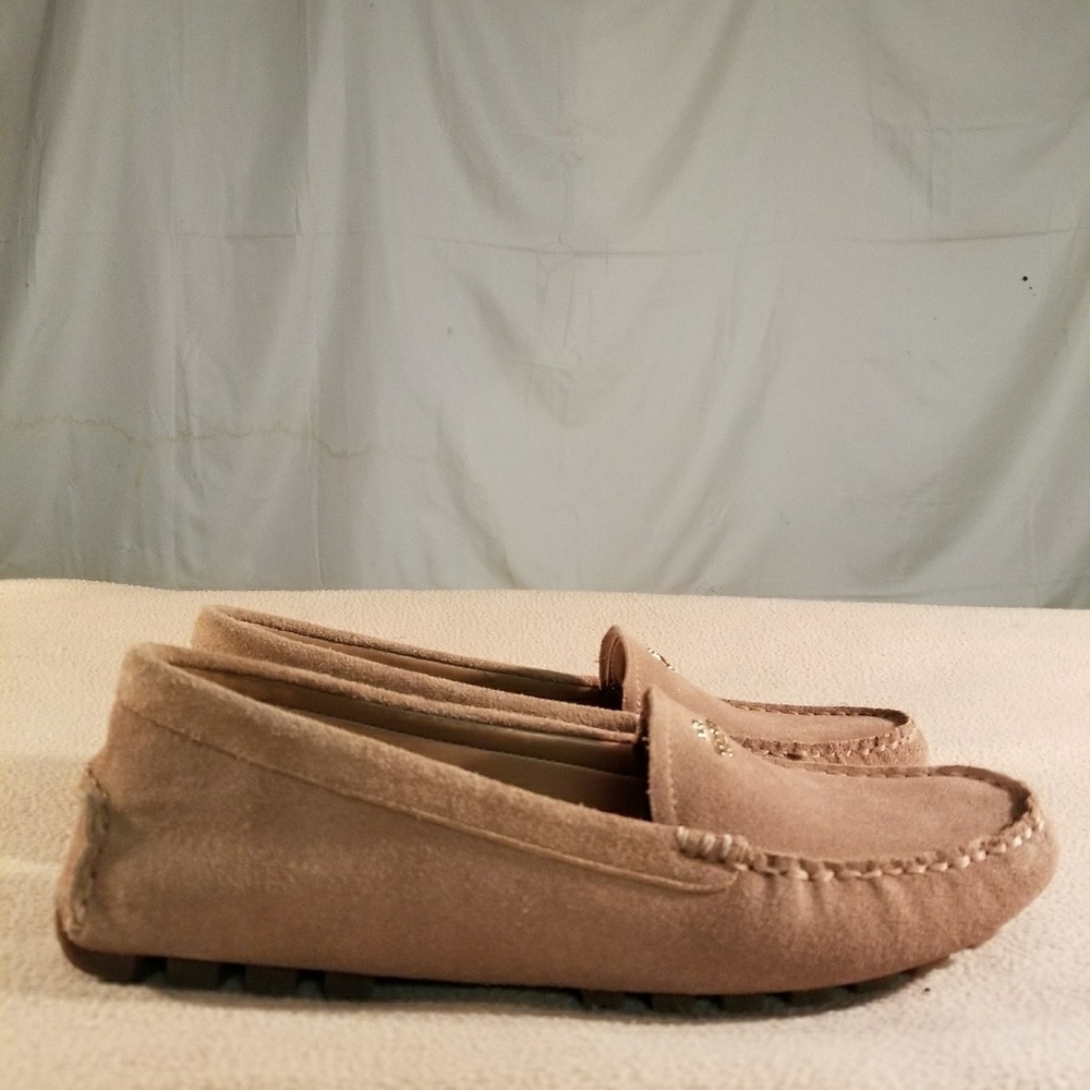 Brand New Coach Brown Sueude Loafers - Picture 4 of 5