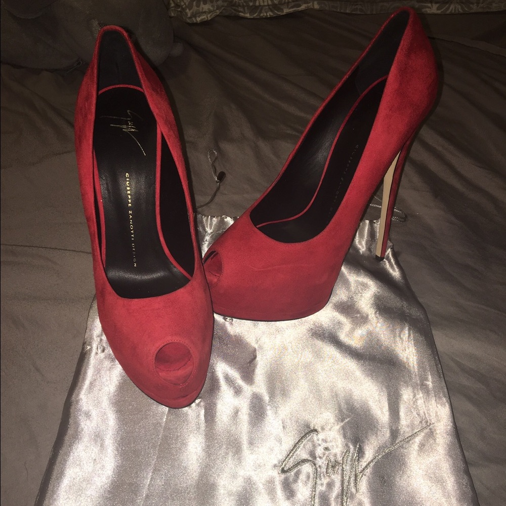 Red Giuseppe High Heels