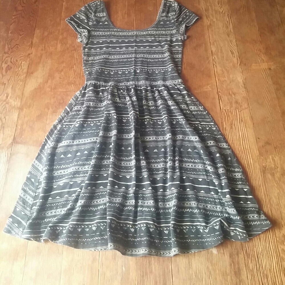 Boho Fit N Flare Dress