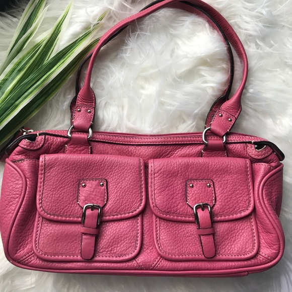 Fossil Handbags - Fossil pink genuine leather purse