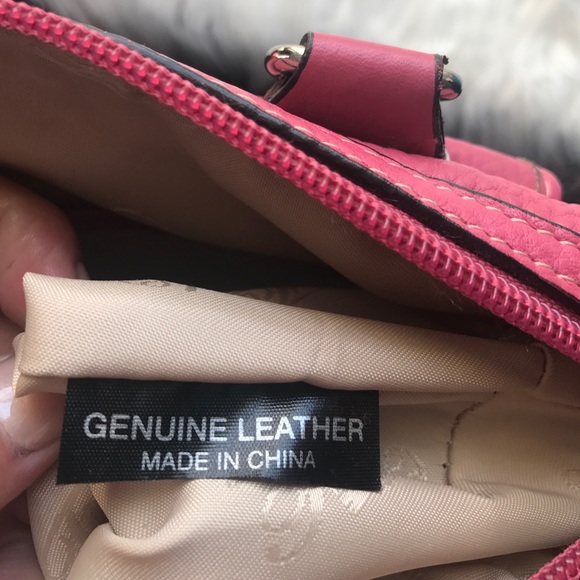 Fossil pink genuine leather purse - Picture 7 of 7