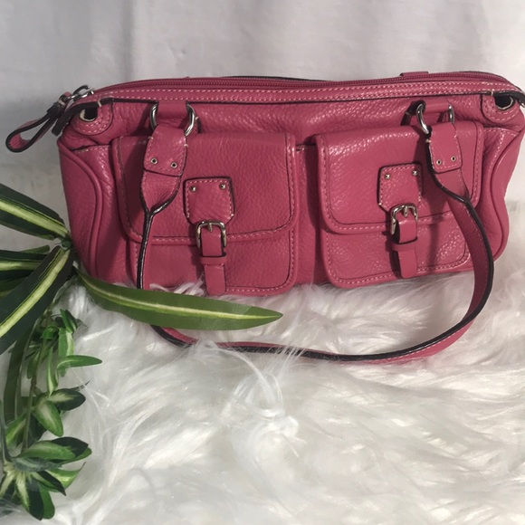 Fossil pink genuine leather purse - Picture 2 of 7