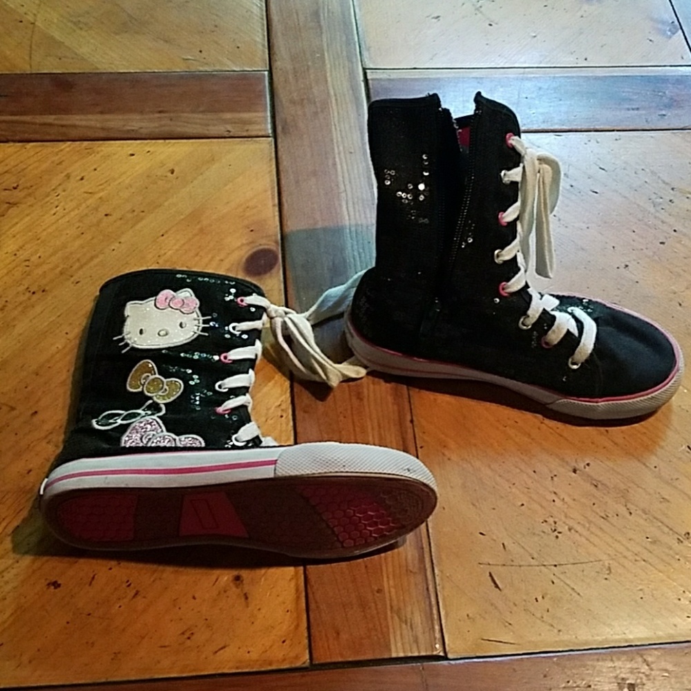 Hello kitty high top sneakers