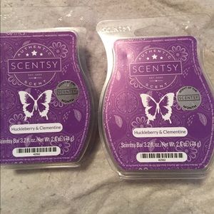 Huckleberry & clementine scentsy bars
