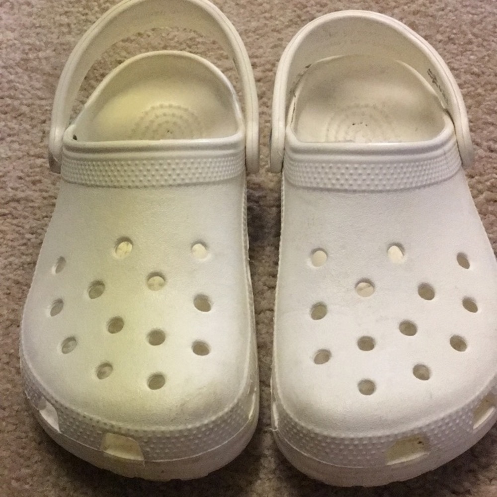 White crocs