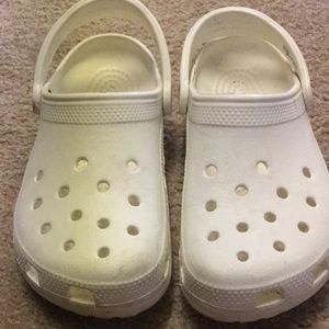 White crocs