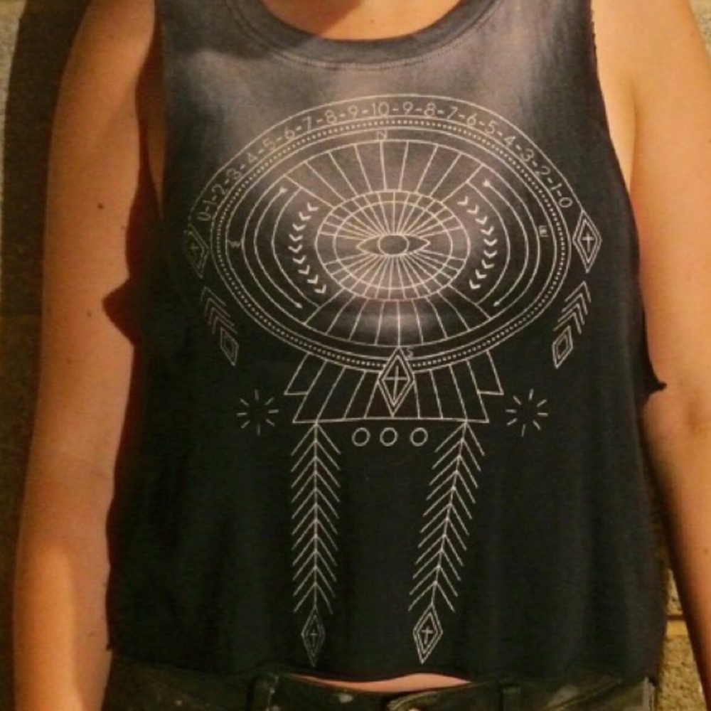 Purple/Dark Blue Muscle Tee