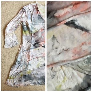 Beautiful multi-color knit shirt/tunic