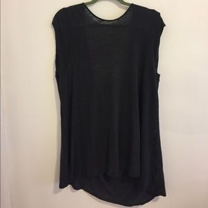 Free people scoop back tee