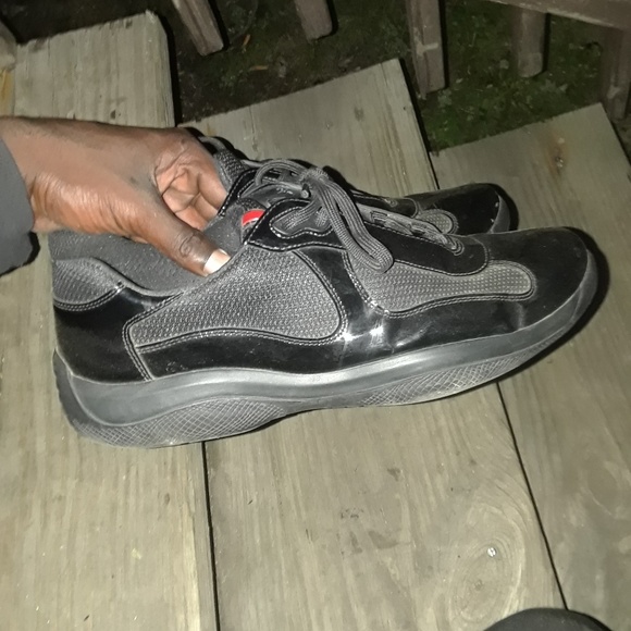 Black PRADA SHOES SIZE 10 - Picture 4 of 4