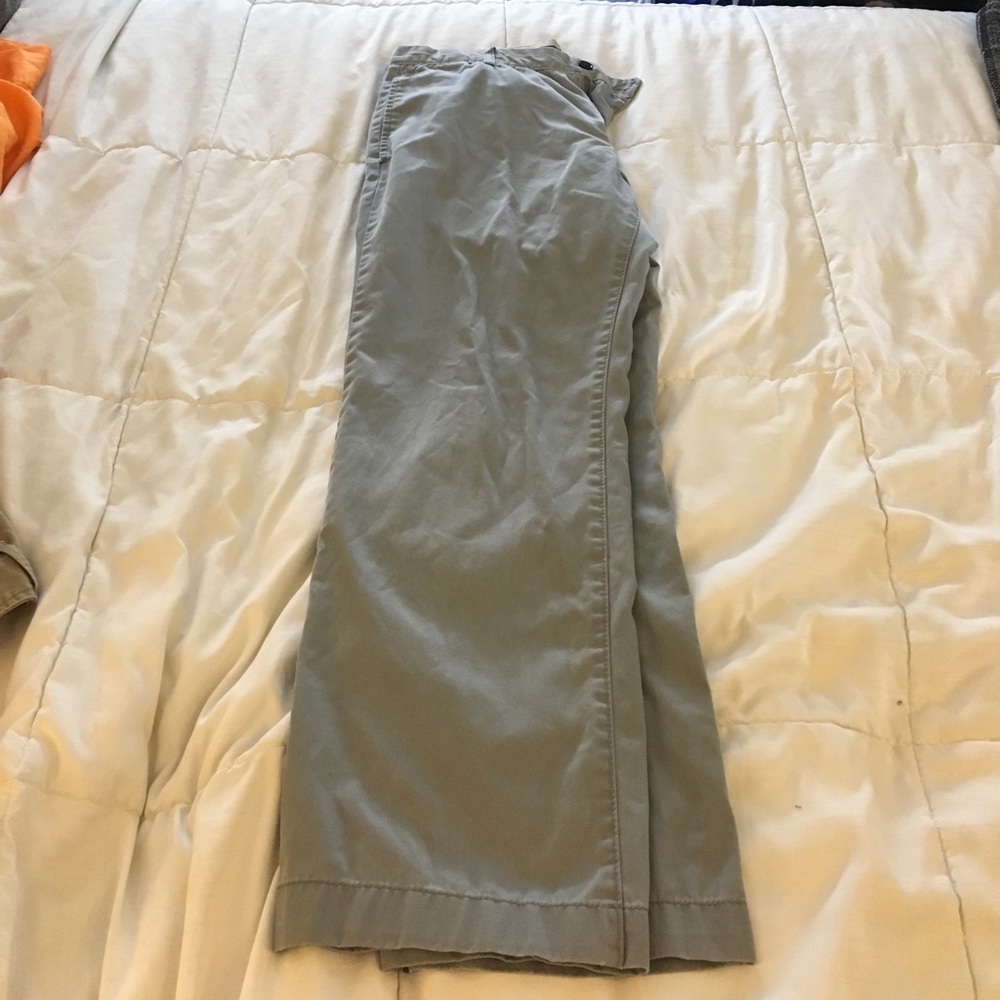 GAP khakis size 36x32. Light gray.