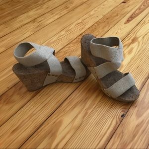 Platform, cork sandals