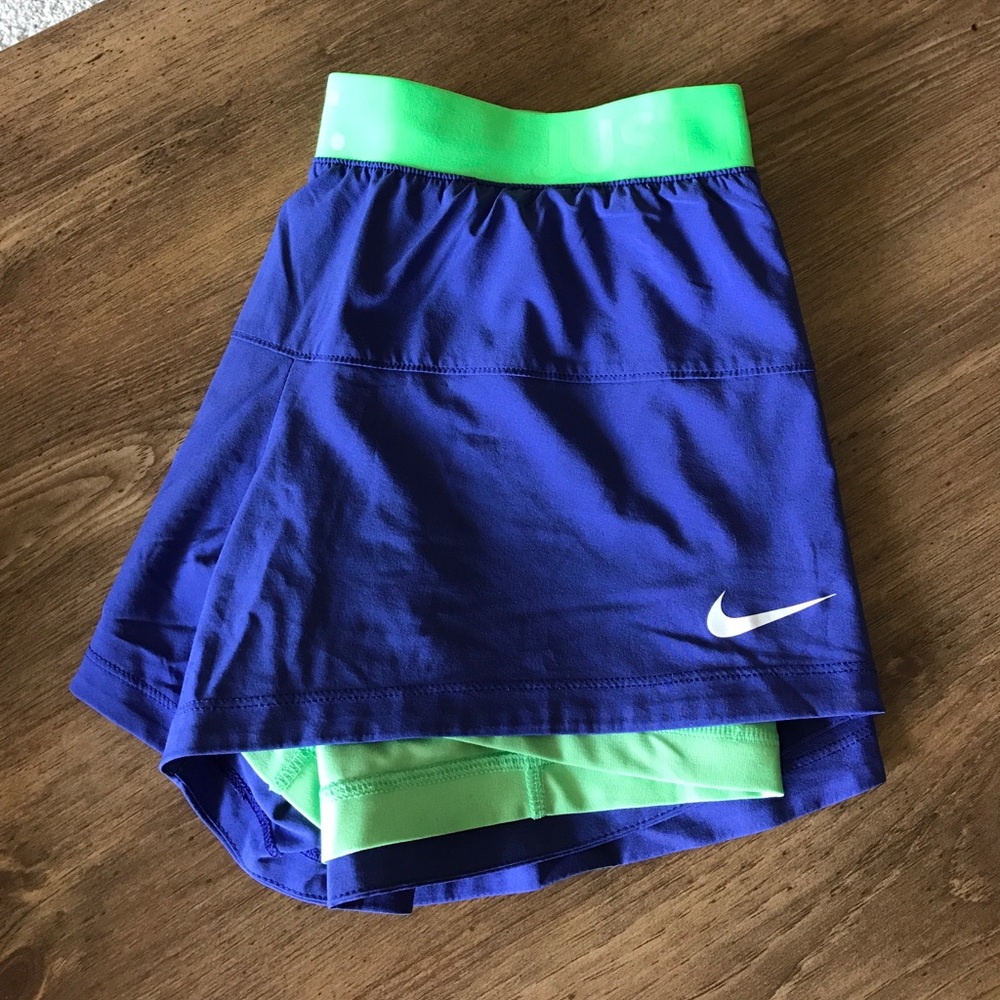 Nike running shorts with built in spandex