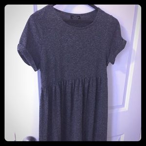 TopShop maternity dress size 6 heather gray