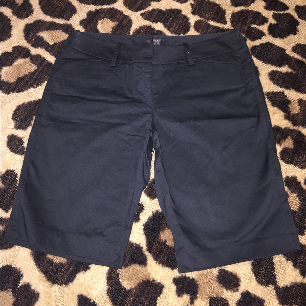 Target black mossimo Bermuda shorts