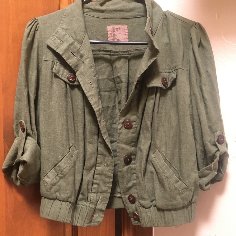 Crop top jacket