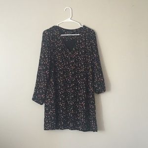 madewell et sézane® silk shirtdress - small