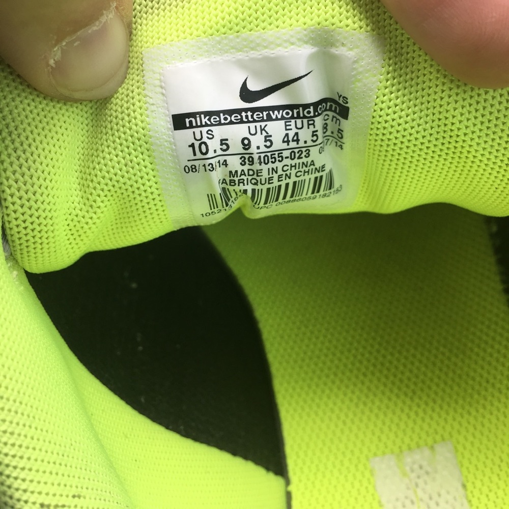 ❌SOLD❌Nike Initiator Gray Green Running Shoes - Picture 6 of 7