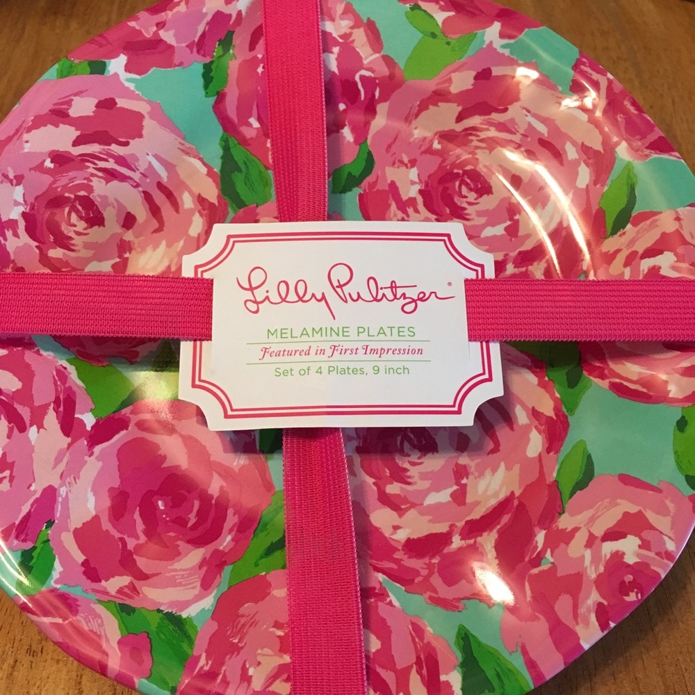 Lilly Pulitzer Dish and Melamine Lot