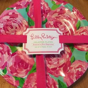 Lilly Pulitzer Dish and Melamine Lot