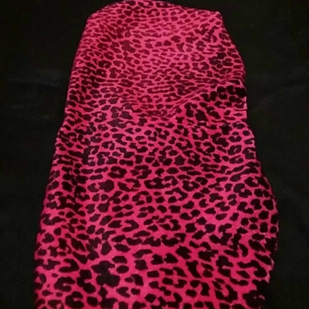 Hot Pink Leopard Print Seat Covers