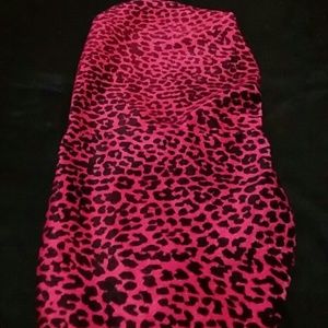 Hot Pink Leopard Print Seat Covers
