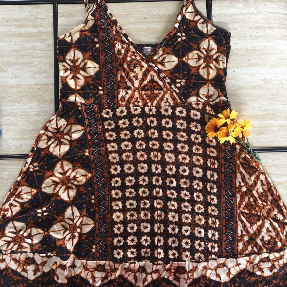 Forever 21 printed dress