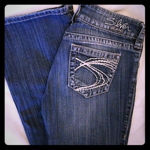 Silver jeans