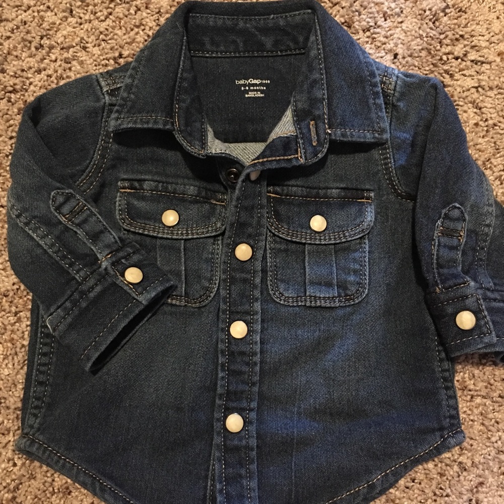 Baby gap chambray shirt