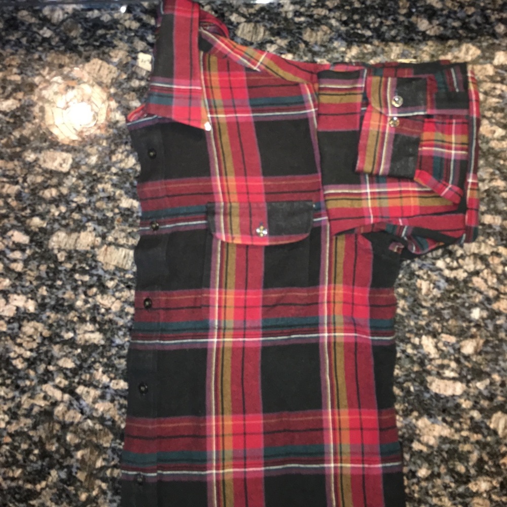 Vintage Long Sleeved Flannel