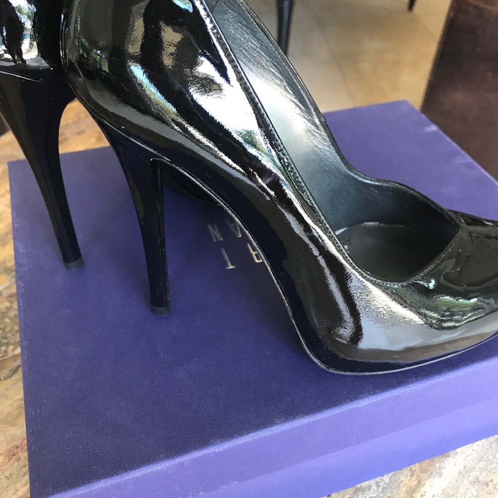New SW black sleek platform pumps! 👠 - Picture 2 of 5
