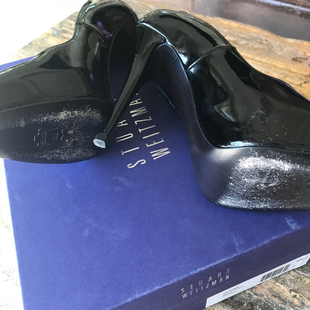 New SW black sleek platform pumps! 👠 - Picture 4 of 5
