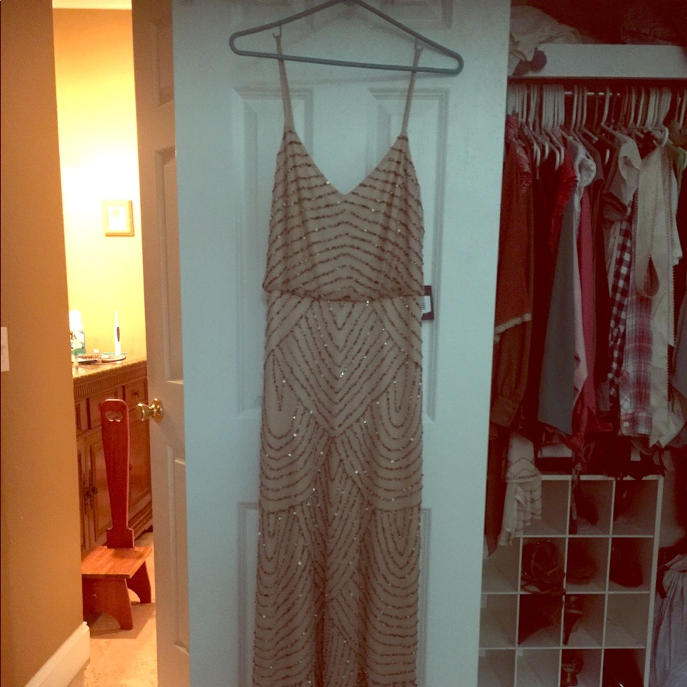 Adrianna Pappel sequin gown