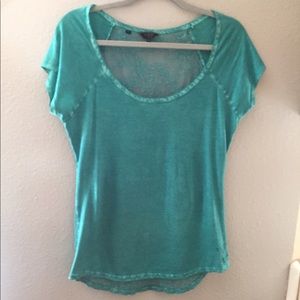 Green GUESS top