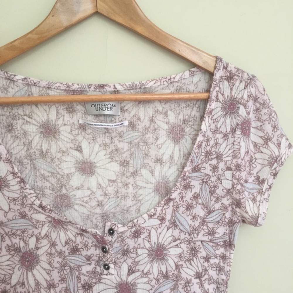 UO // Floral Top