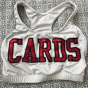 University of Louisville "Cards" sports bra