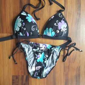 Venus 2 piece floral bathing suit
