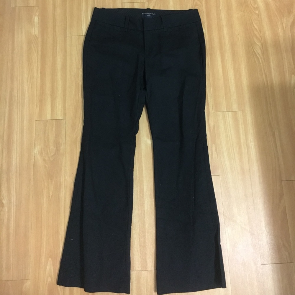 Banana Republic Black Flare Pants