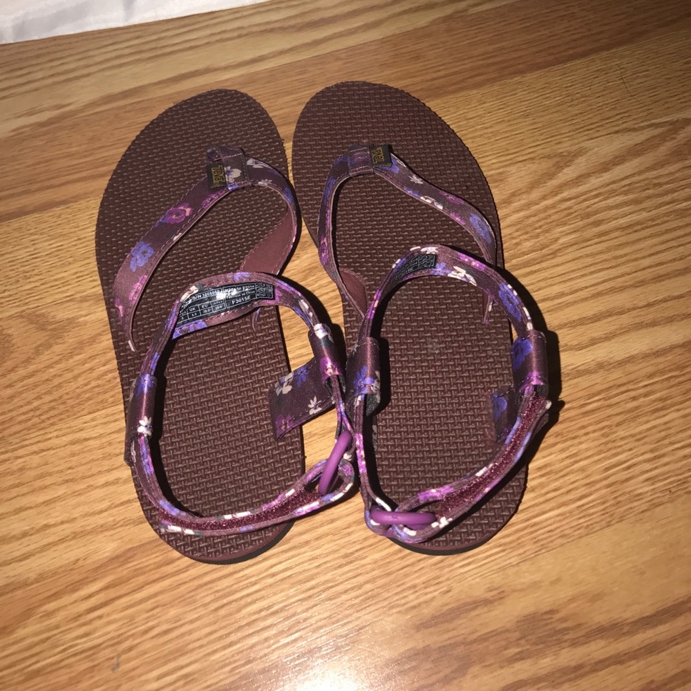 Teva Floral Ankle Strap Sandal