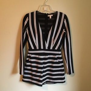 NWOT Stripped Romper