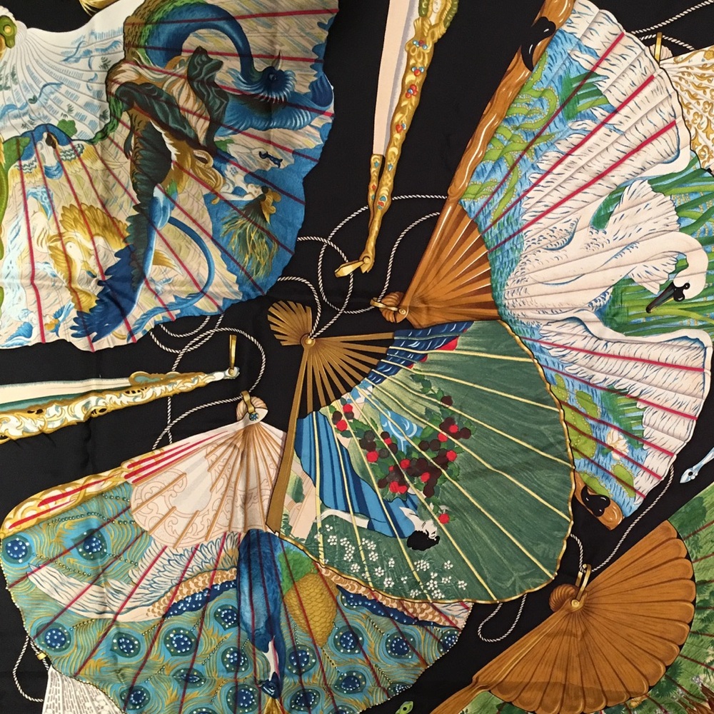 Vintage Hermes Silk Scarf