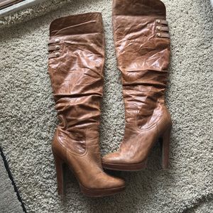 Jessica Simpson Brown Knee High Boots