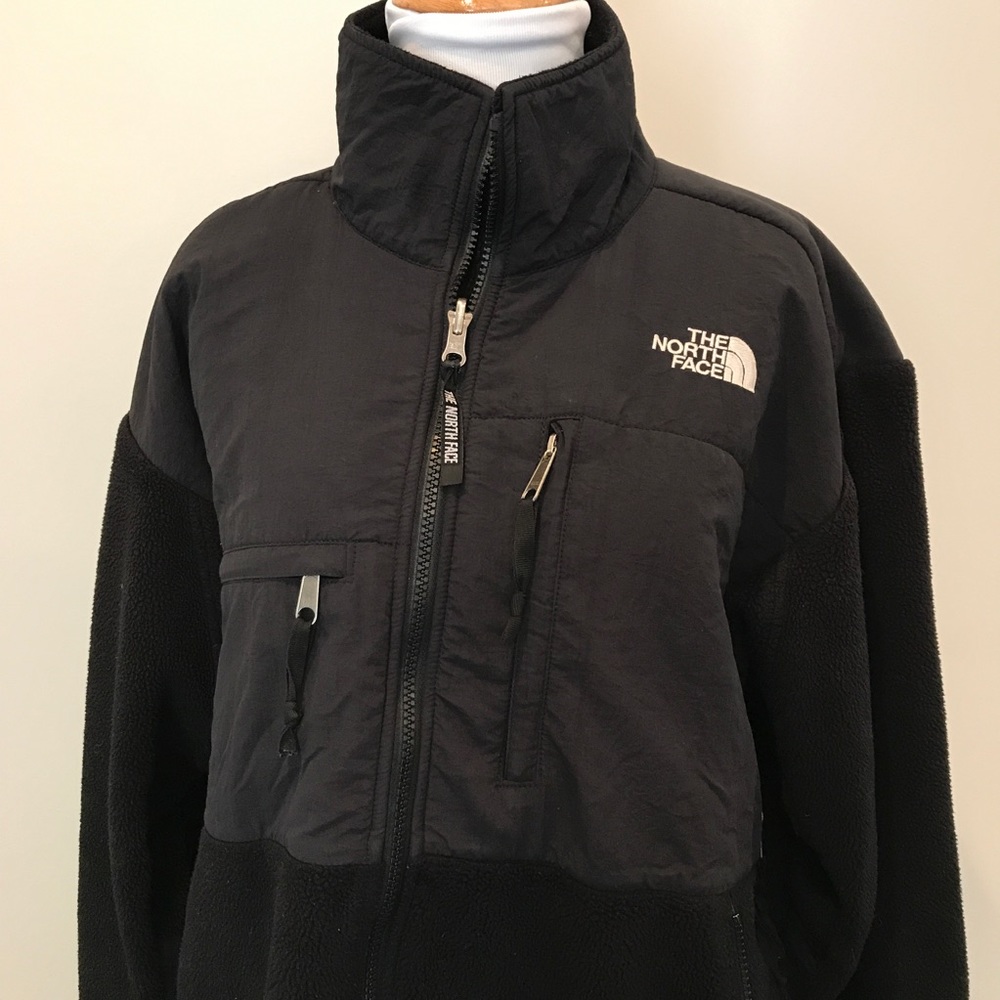 North Face Mens Black Fleece Jacket