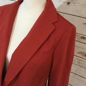 Anne Klein Rust Colored Wear to Work Blazer
