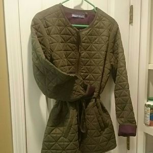 Dark Loden Soft Touch Jacket - lined